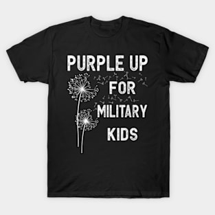 Purple Up for Military Kids Month of the Military Child T-Shirt